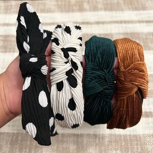 SOLD- 4 Knot Headbands